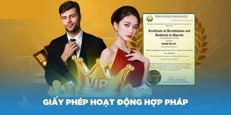 Giới thiệu tổng quan về giấy phép hoạt động Rikvip